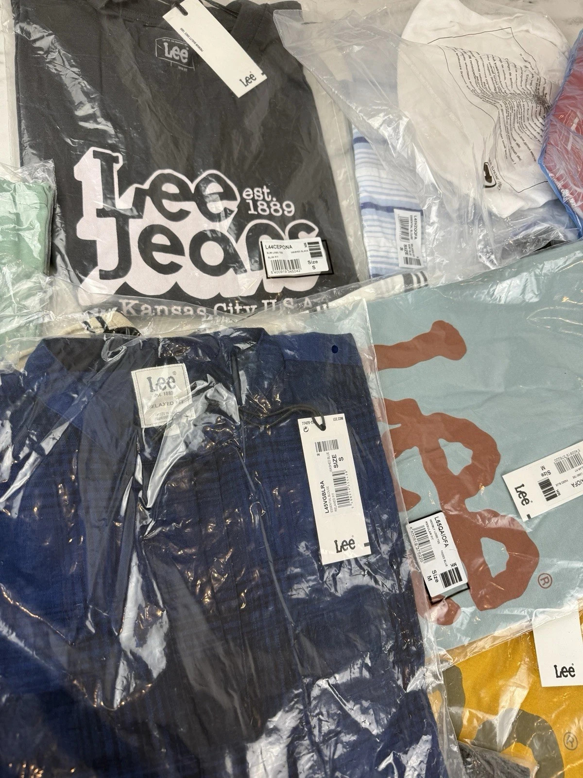 Lee T-Shirts Men's Medium - Job Lot New With Tags Mixed Bundle image 6