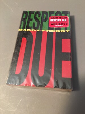 DADDY FREDDY RESPECT DUE FACTORY SEALED CASSETTE SINGLE C73