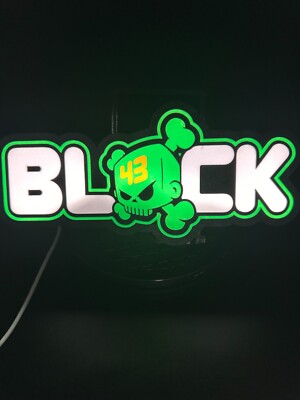 3D Printed Ken Block LED Sign