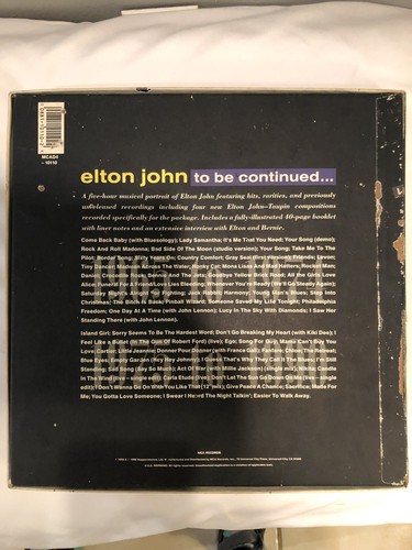 Elton John To Be Continue