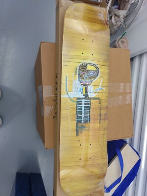Jean-Michel Basquiat Rome Pays Off Gold Griot Skateboard Skate Deck Brand NEW