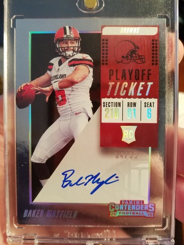 NFL CONTENDERS 18RC AUTO Baker Mayfield