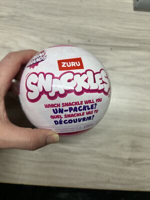 SERIES WAVE 1 ZURU SNACKLES 6'' MINI BRANDS SURPRISE MYSTERY PLUSH STUFFED ANIMAL