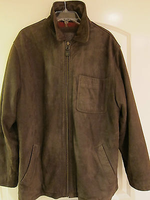 Rare+Timberland WeatherGear Waterproof Cowhide nubuck leather Jacket/Coat M
