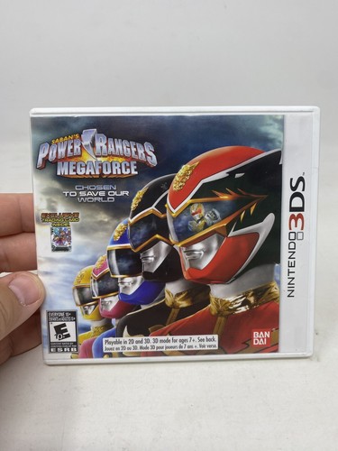 Power Rangers Megaforce (Nintendo 3DS, 2013) Complete CIB