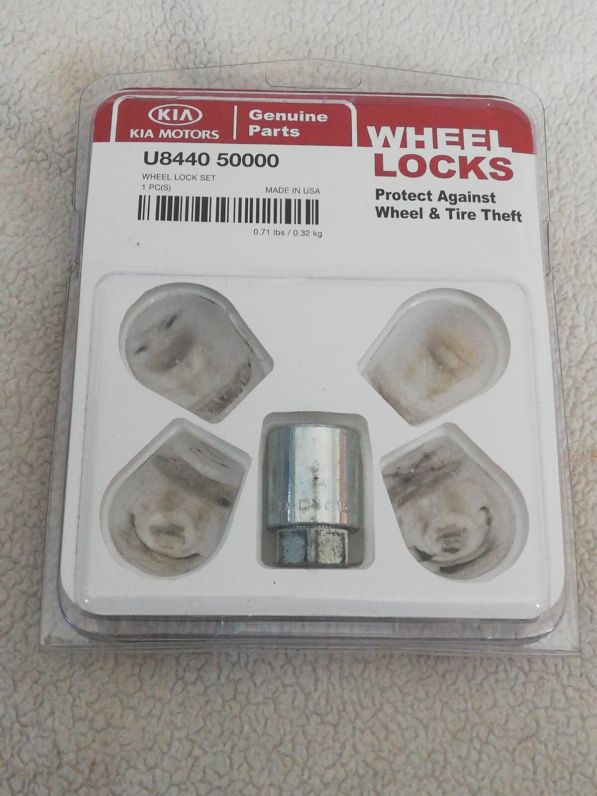GENUINE MCGARD WHEEL LOCK KEY / KEY ONLY U8440 50000 | eBay
