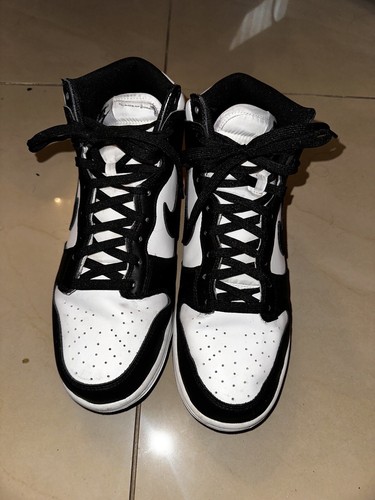 Size 10 - Nike Dunk High Black White 195238789664| eBay