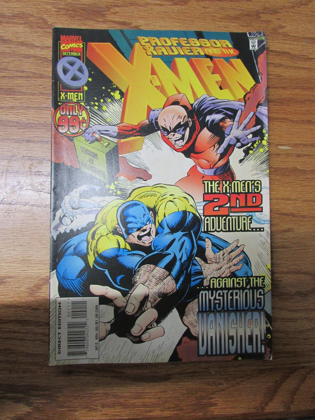 22)　未開封　アメコミ　SPIDER-MAN and PROFESSOR-X 22) 未開封 アメコミ SPIDER-MAN and PROFESSOR-X Vintage