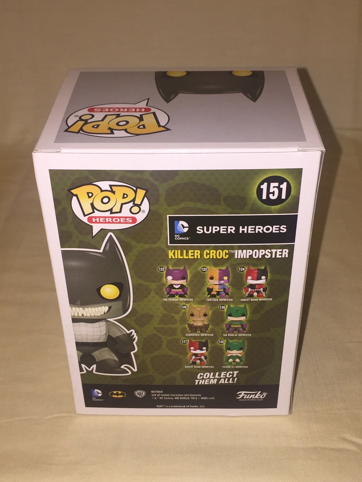 Funko Pops Pop Vinyl DC Super Heroes Killer Croc Imposter 151 Walmart Exclusive | eBay