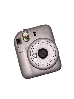 Instax Mini 12 White Polaroid Camera + 60 Pack Film