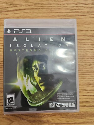 NEW SEALED Alien: Isolation Nostromo Edition (Sony PlayStation 3, 2014)