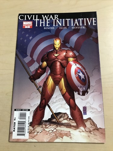 CIVIL WAR: THE INITIATIVE #1-One Shot (9.6-9.8) IRON-MAN