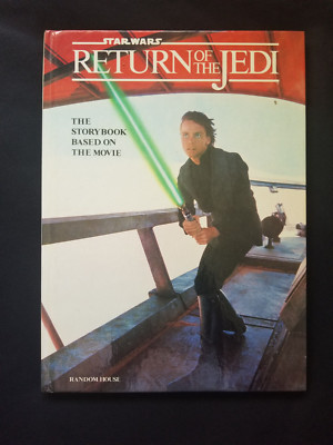 Random House 1983 Star Wars Return of the Jedi Hardback Storybook Book