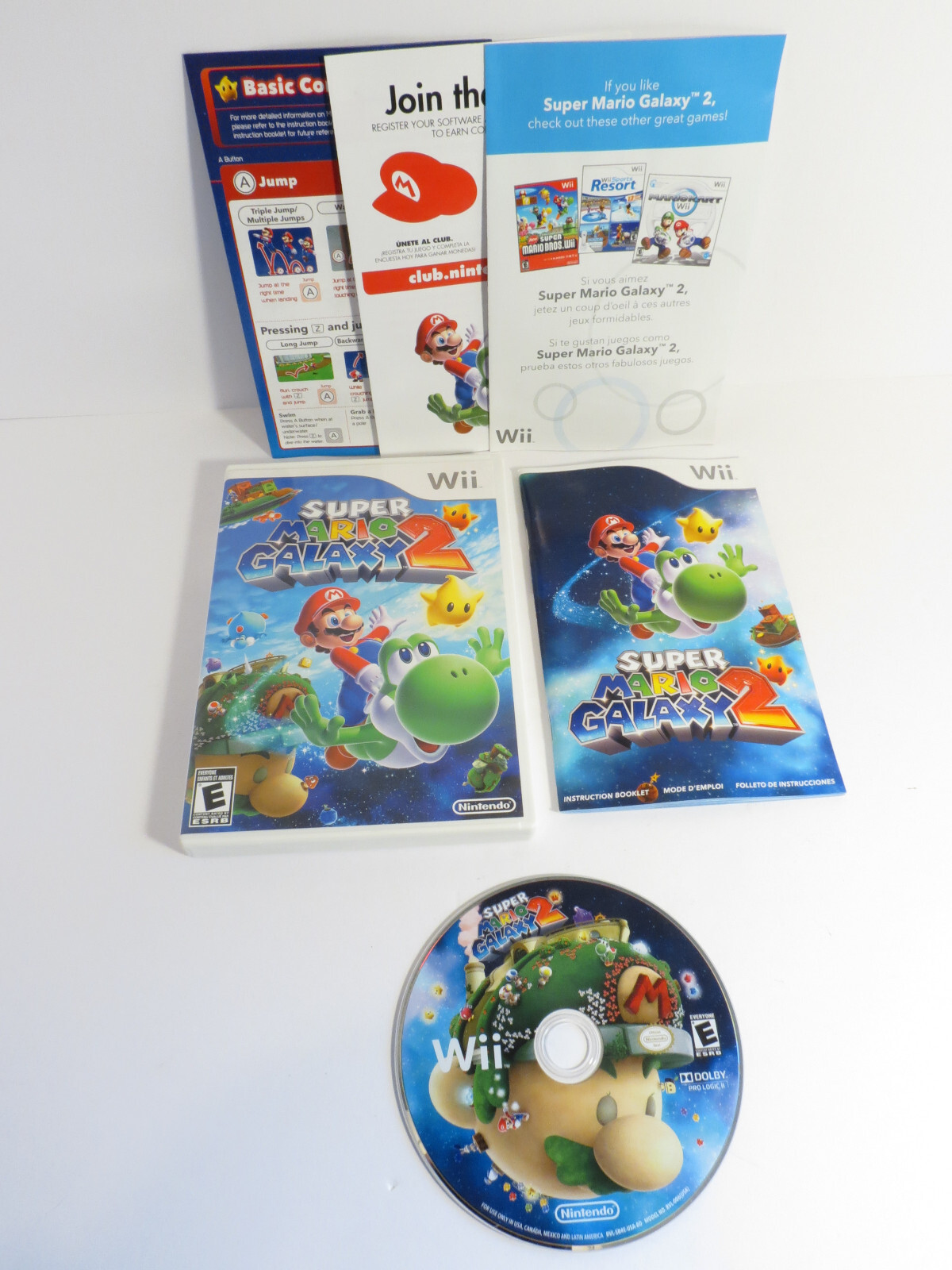Super Mario Galaxy 2 Nintendo Wii NTSC CIB Complete | eBay