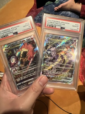ミュウツー リザードン　CHARIZARD MEWTWO psa10 PSA 10 Charizard Mewtwo VSTAR sequential set S12A VSTAR