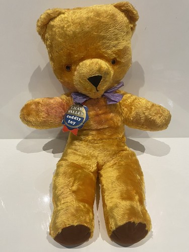 Chad Valley Cuddly Toy Vintage Antique Golden Teddy Bear 20
