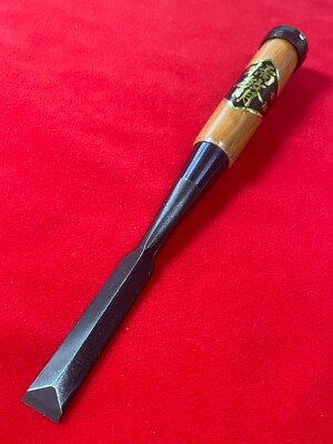 Japanese chisel dovetail chisel Shinogi nomi 鎬鑿 15mm  Blue Steel#2 羽生康