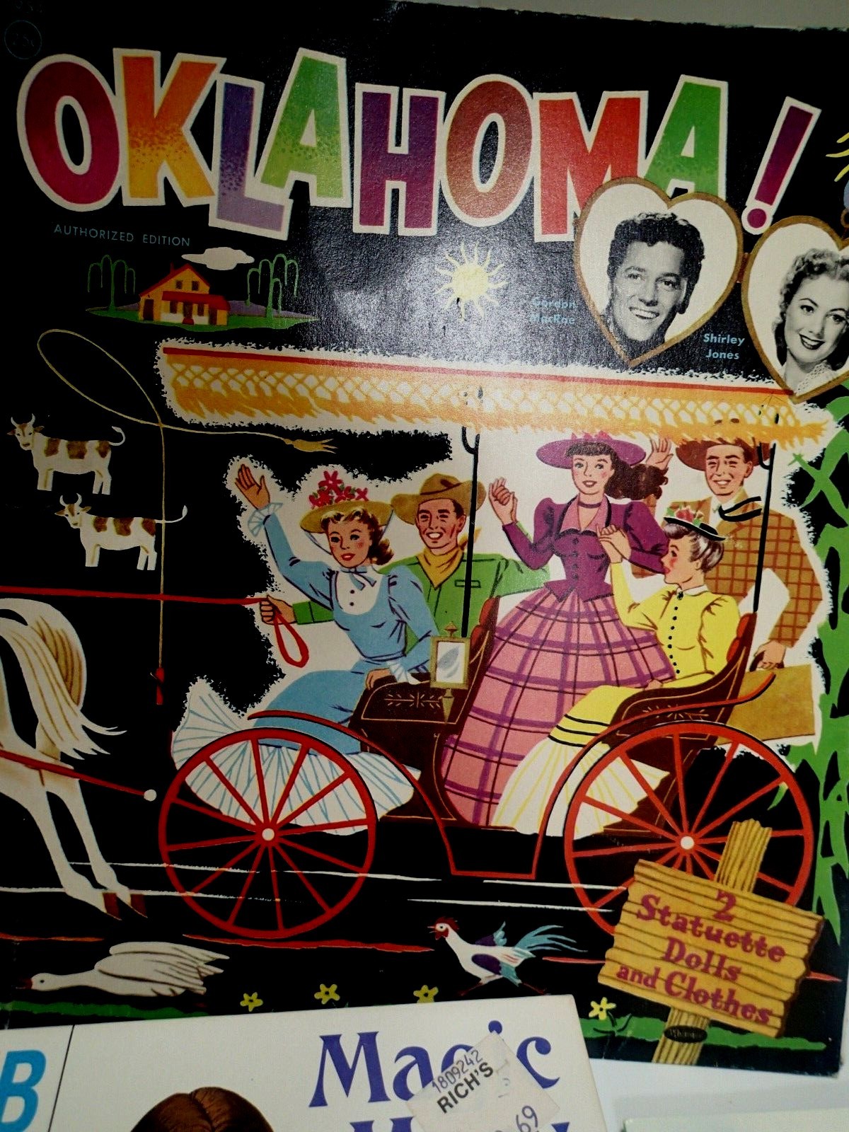 6 VINTAGE LOT OF PAPER DOLLS MAGNETIC, & 5 BOOKLET PAPER DOLLS