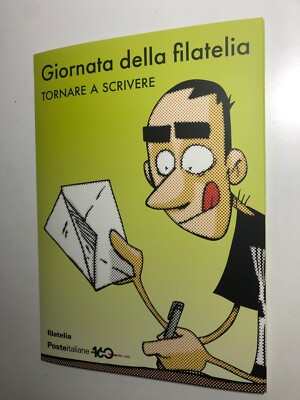2022 Folder Filatelico Zerocalcare Giornata della Filatelia Tornare a Scrivere