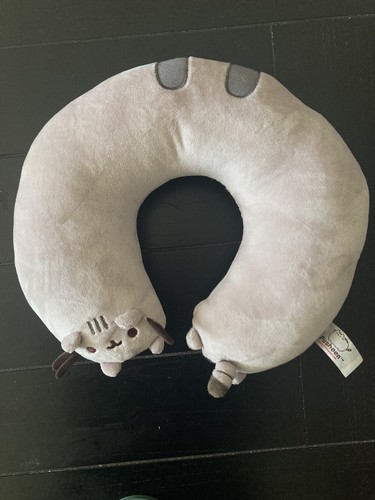 GUND 2017 Pusheen Neck Pillow Travel Plush Stuffed Animal Cat