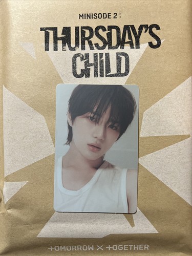 TXT Thursday's Child Official Photocard, Target Exclusive