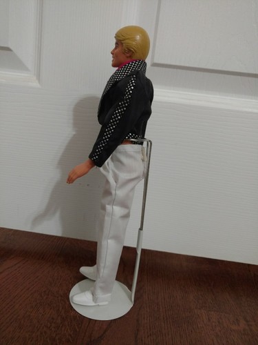 1982 Sunsational Ken Doll Wearing Dinner Date #4947 Stand Included