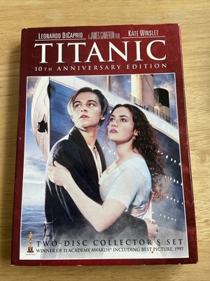 Titanic (DVD, 2-Disc Set) 10th Anniversary Edition