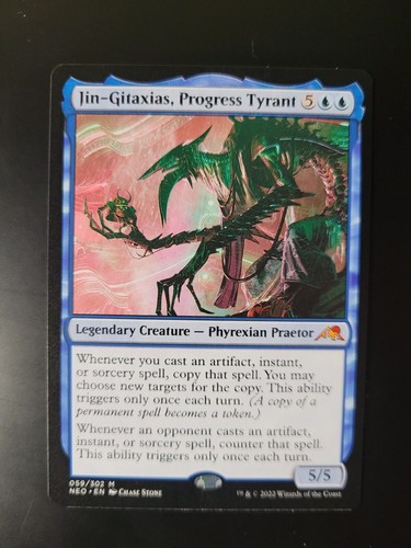 Jin-Gitaxias, Progress Tyrant 59 MTG Kamigawa: Neon Dynasty (NEO