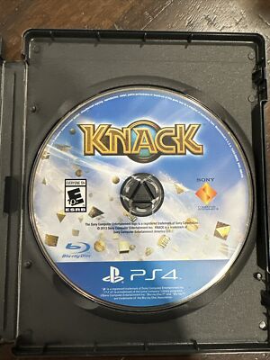Knack (Sony PlayStation 4, PS4)  - DISC ONLY