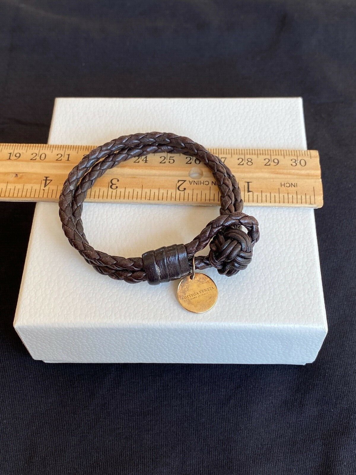 Designer Bottega Veneta Intrecciato Knot Weave Brown Leather Designer Bottega Veneta Intrecciato Knot Weave Brown Leather