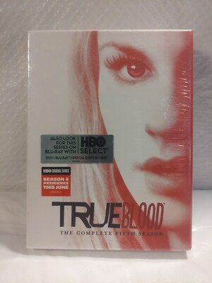 True Blood: The Complete Fifth Season Drama DVD Horror Suspense  New TV Series