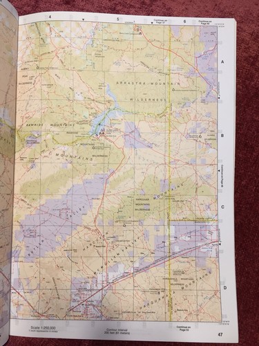 Delorme: Atlas & Gazetteer ~Topological Maps ~ ARIZONA ~ 1996