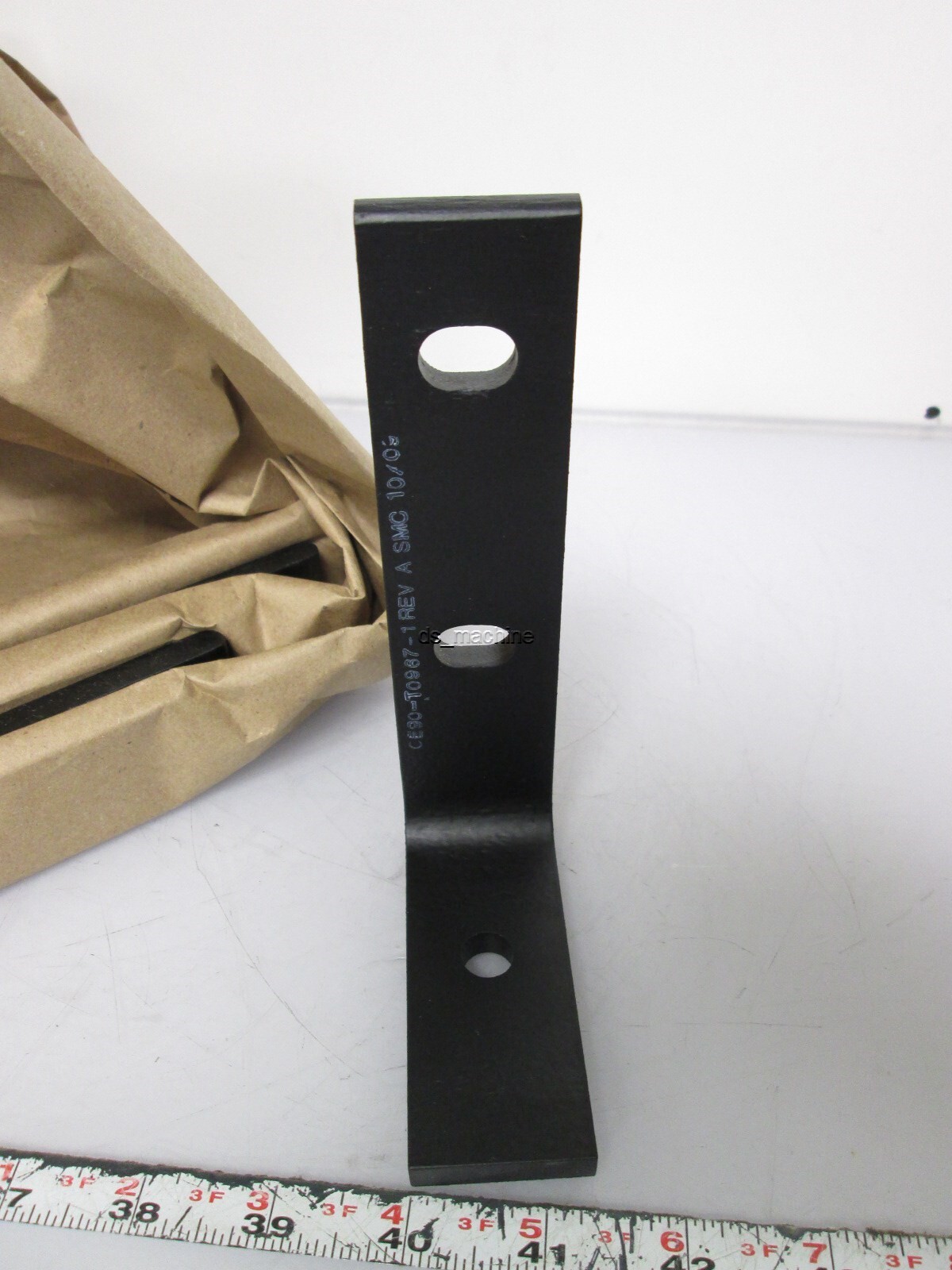 Lot of 5 New Stoll Metalcraft Angle Brackets 6" x 4" x 5/16" Wide Right Angle