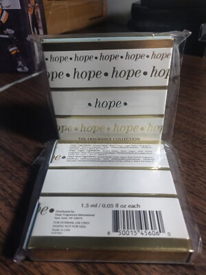 Hope The Fragrance Collection  Hope Samples 0.05 Fl Oz Each