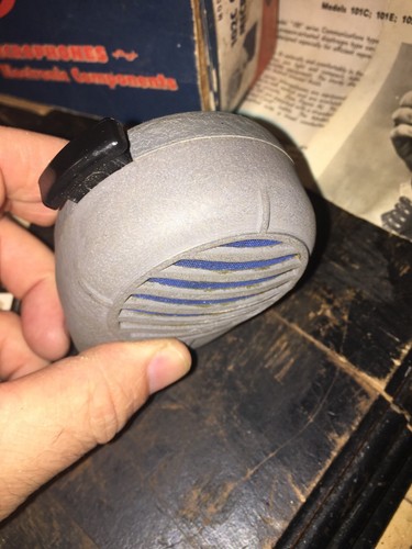 VINTAGE SHURE MICROPHONE MODEL 102-C with Original Box!