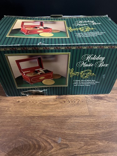 オルゴール 550 Mr. Christmas Holiday Symphonium Holiday Music Box Mr. Christmas Symphonium all 16 discs