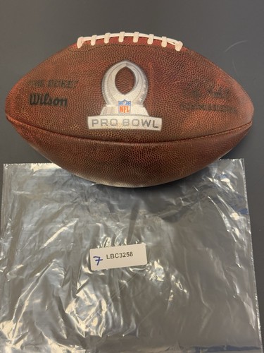 2024 NFL Pro Bowl GAME USED Wilson The Duke NFL Football