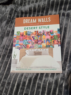 Dream Walls Collage Kit: Desert Style: 50 Pieces of Art Inspired by the S