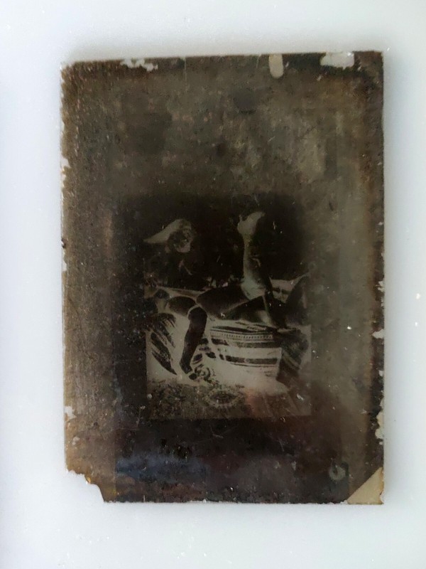 Plaque De Verre 6.4 X 9 Negatif 2 Femme Nue Artistique Lesbienne Curiosa Erotica