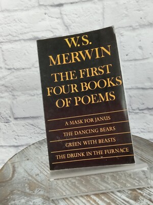 The First Four Books of Poems WS Merwin A Mask for Janus, the Dancing Bear PB