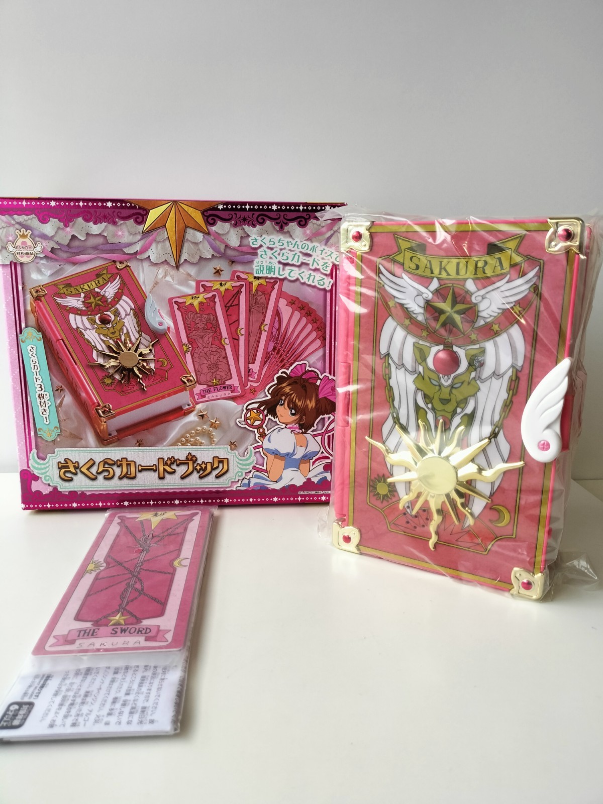 Card College Lightシリーズ　3冊セット Card Captor Sakura Sakura Card BOOk & 3 cards set takara