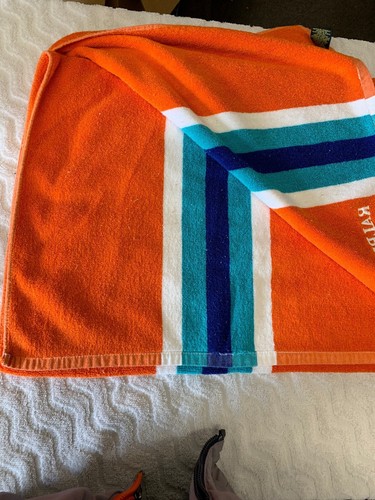 Vintage Ralph Lauren Polo Multicolored 100% Cotton Beach Towel