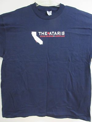 THE ATARIS OFFICIAL OLD STOCK MERCH BAND CONCERT MUSIC T-SHIRT EXTRA LARGE
