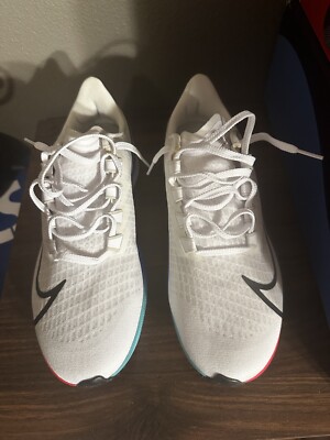 Size 8.5 (10 W) - Nike Air Zoom Pegasus 37 White Multi