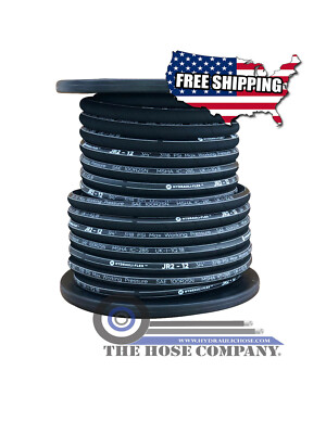 ** NEW 164ft R2-12 Reel 3/4'' SAE 100R2AT 2 Wire Hydraulic Hose FREE SHIPPING **