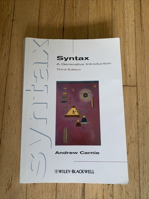 Syntax: A Generative Introduction, 3rd Edition