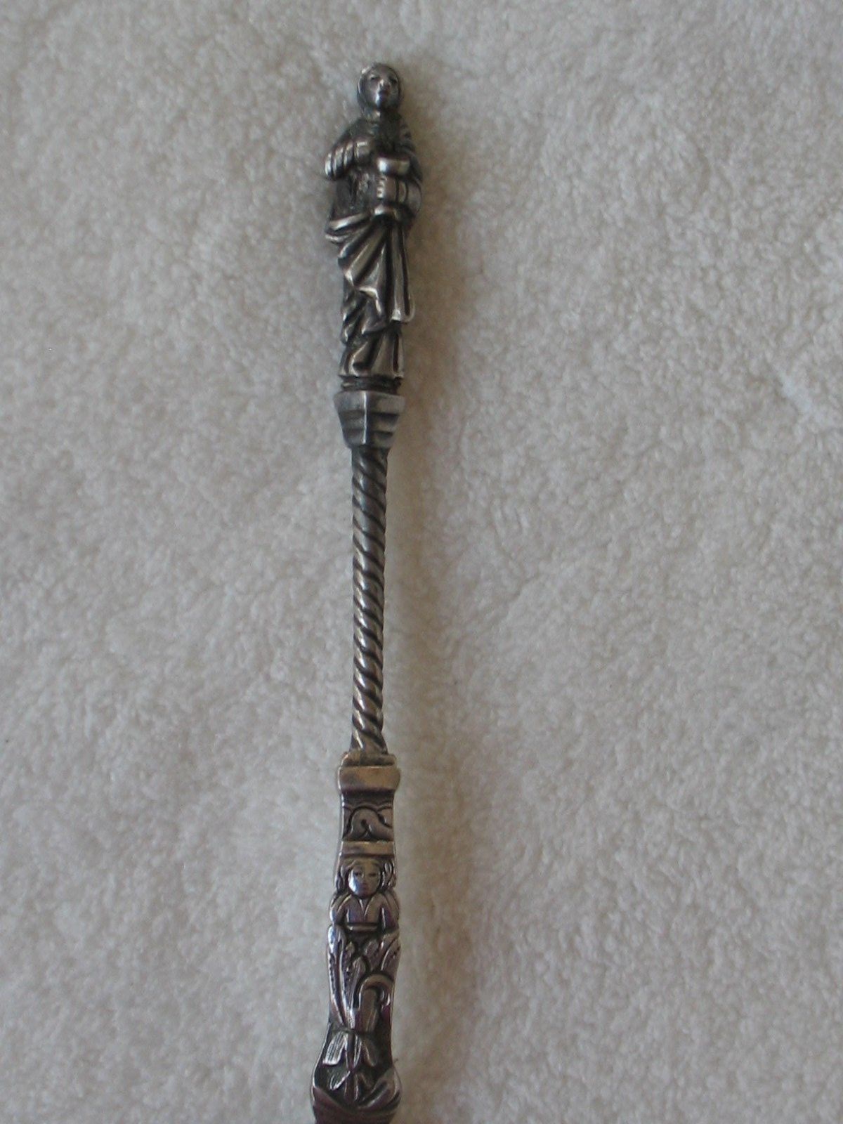 William Hutton & Sons London Sterling Silver Apostle Spoon, 1888