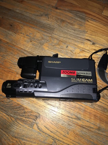 SHARP Video8 VIEWCAM VL-EL300 ① Sharp VL-E30 Viewcam - working, w/accessories (FC104-2 T0738