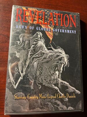 REVELATION DAWN OF GLOBAL GOVERNMENT  (DVD, 2015) Charlie Daniels BRAND NEW
