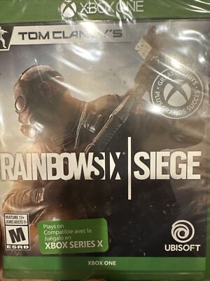 Tom Clancy's Rainbow Six Siege - Microsoft Xbox One New Sealed Package